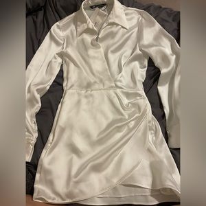 Zara white dress